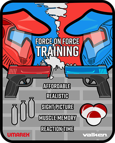 Paintball tactical training